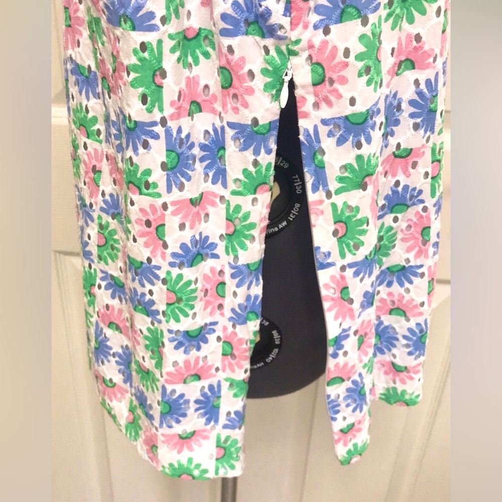 Talbots Daisy Eyelet Shell - Picture 12 of 16